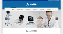 Desktop Screenshot of masedperu.com