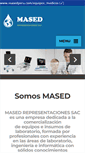 Mobile Screenshot of masedperu.com